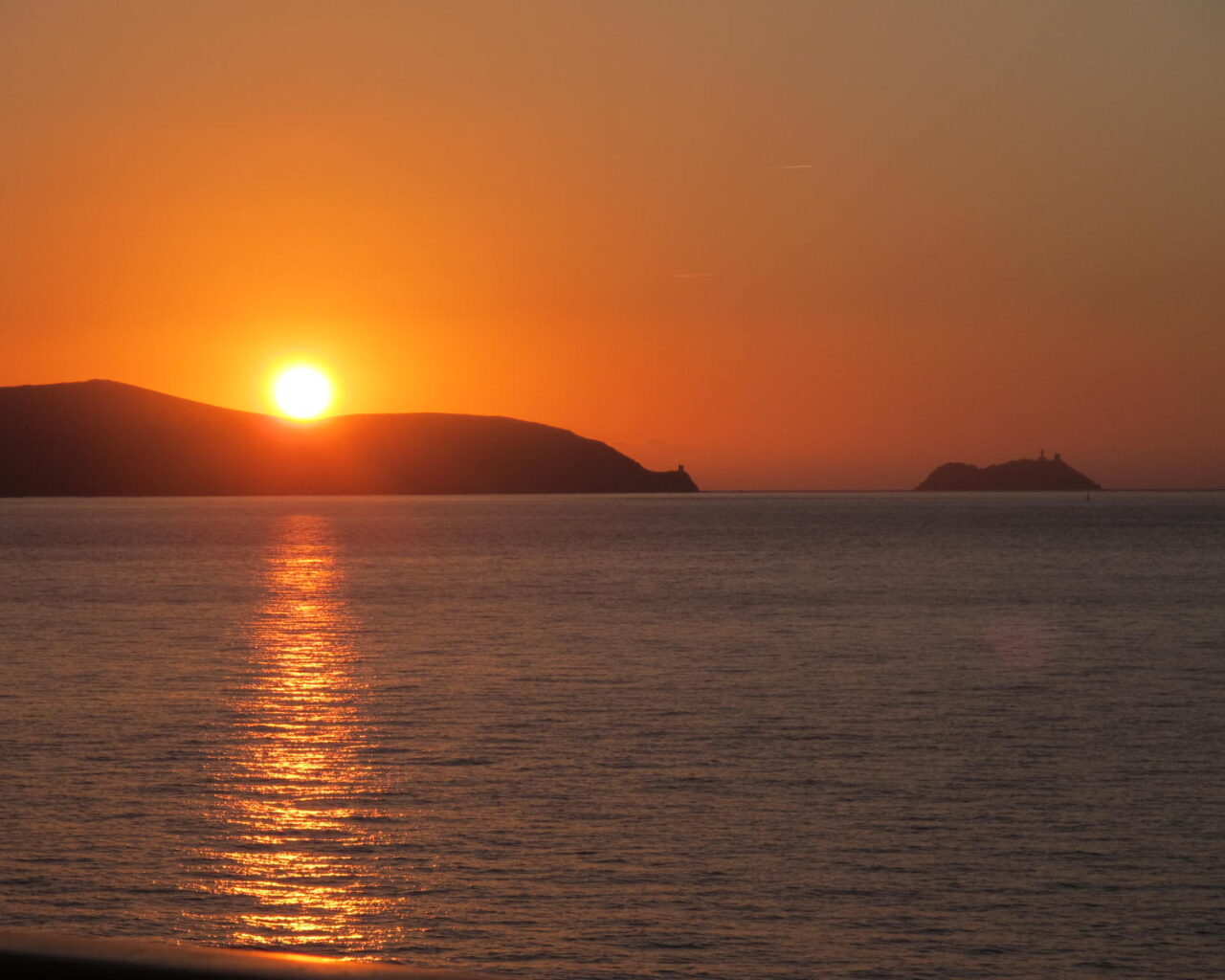 08 Coucher du soleil sur le Cap Corse