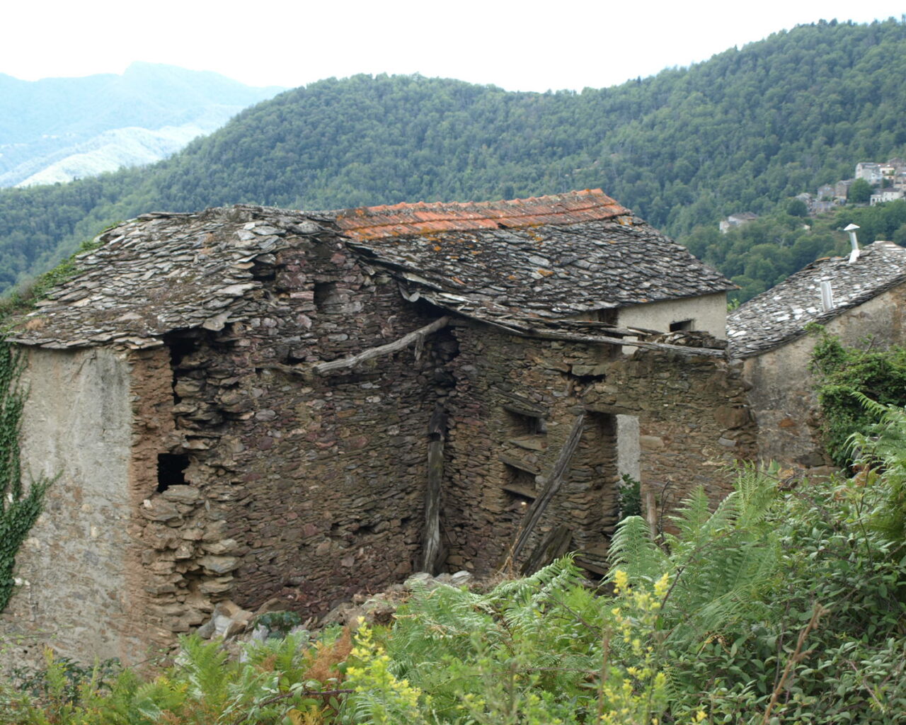 12 Le hameau comporte plusieurs habitations la plupart ruinees