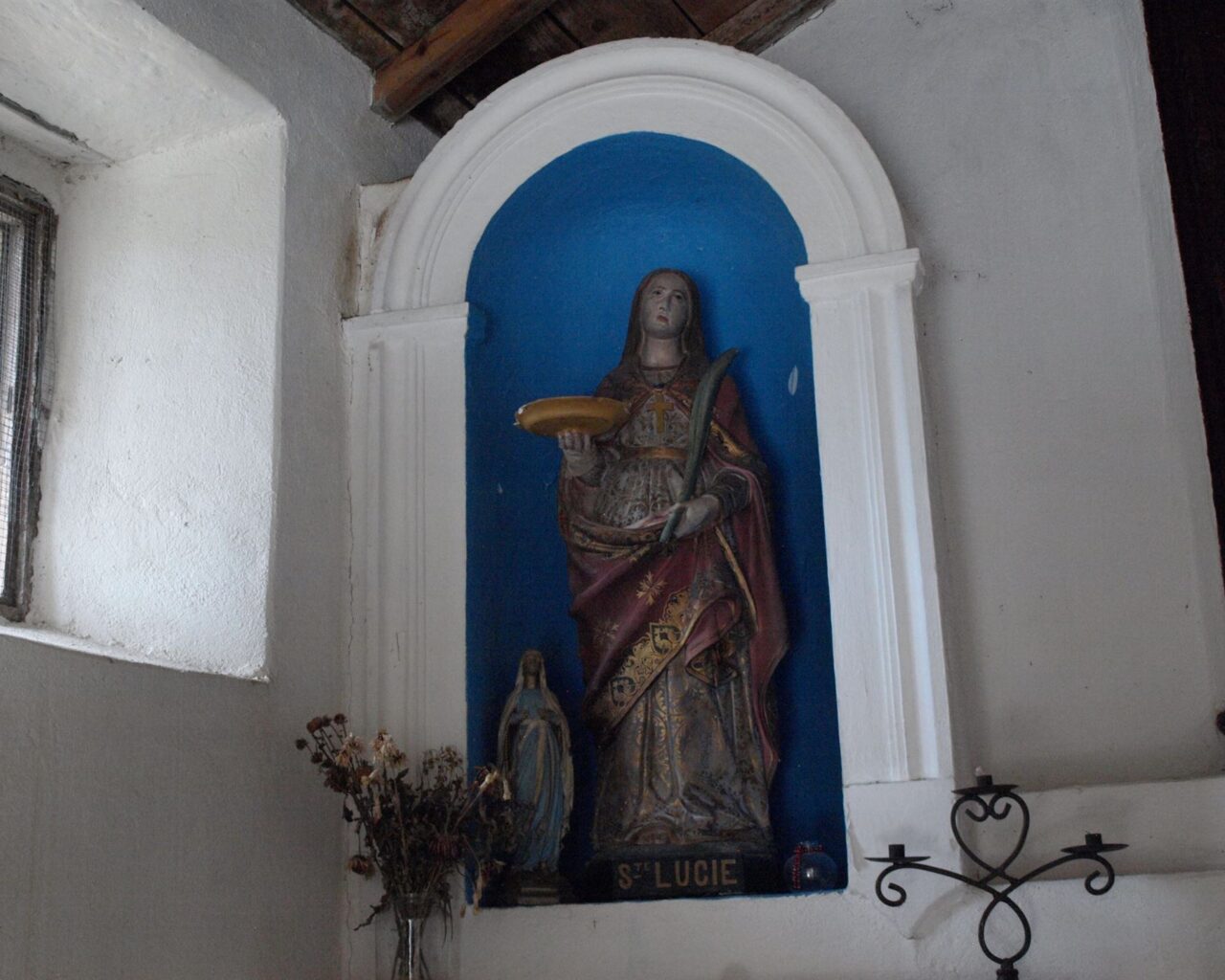 18 Interieur de la chapelle SantAntonio a Valle