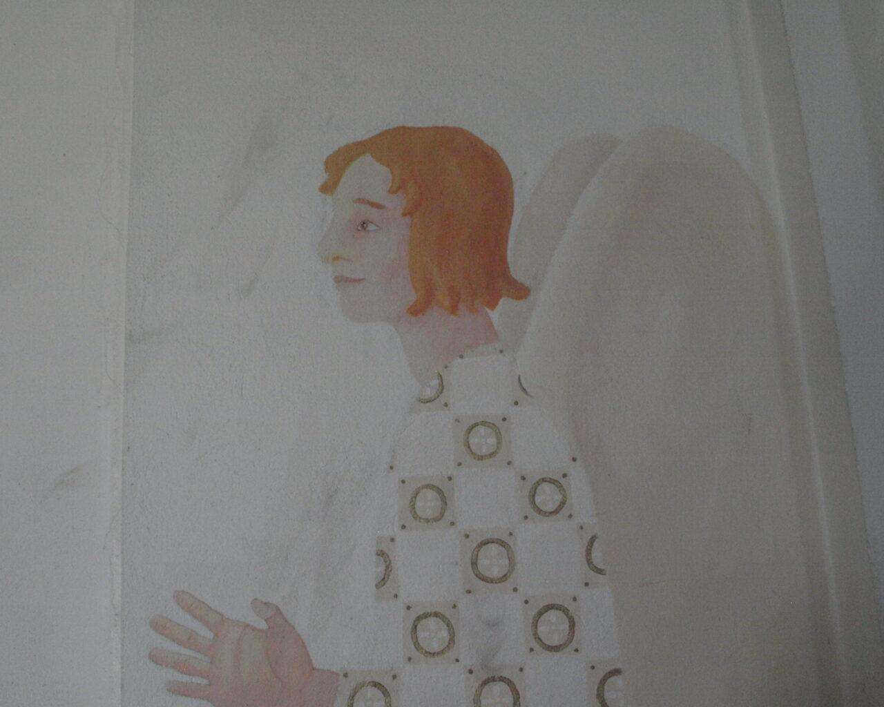 24 Fresque dans la chapelle Notre Dame des Sept Douleurs