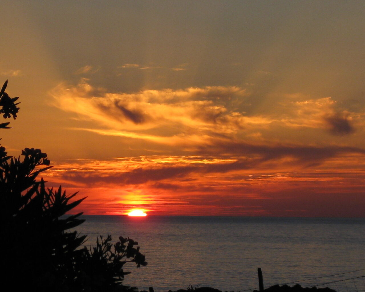 13 Coucher de soleil depuis la Marine de Davia