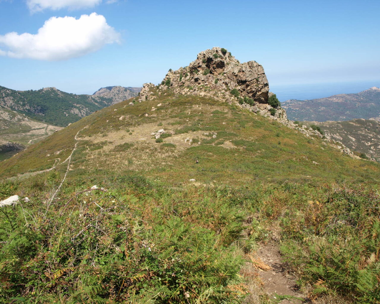 08 Vue sur le sentier parcouru