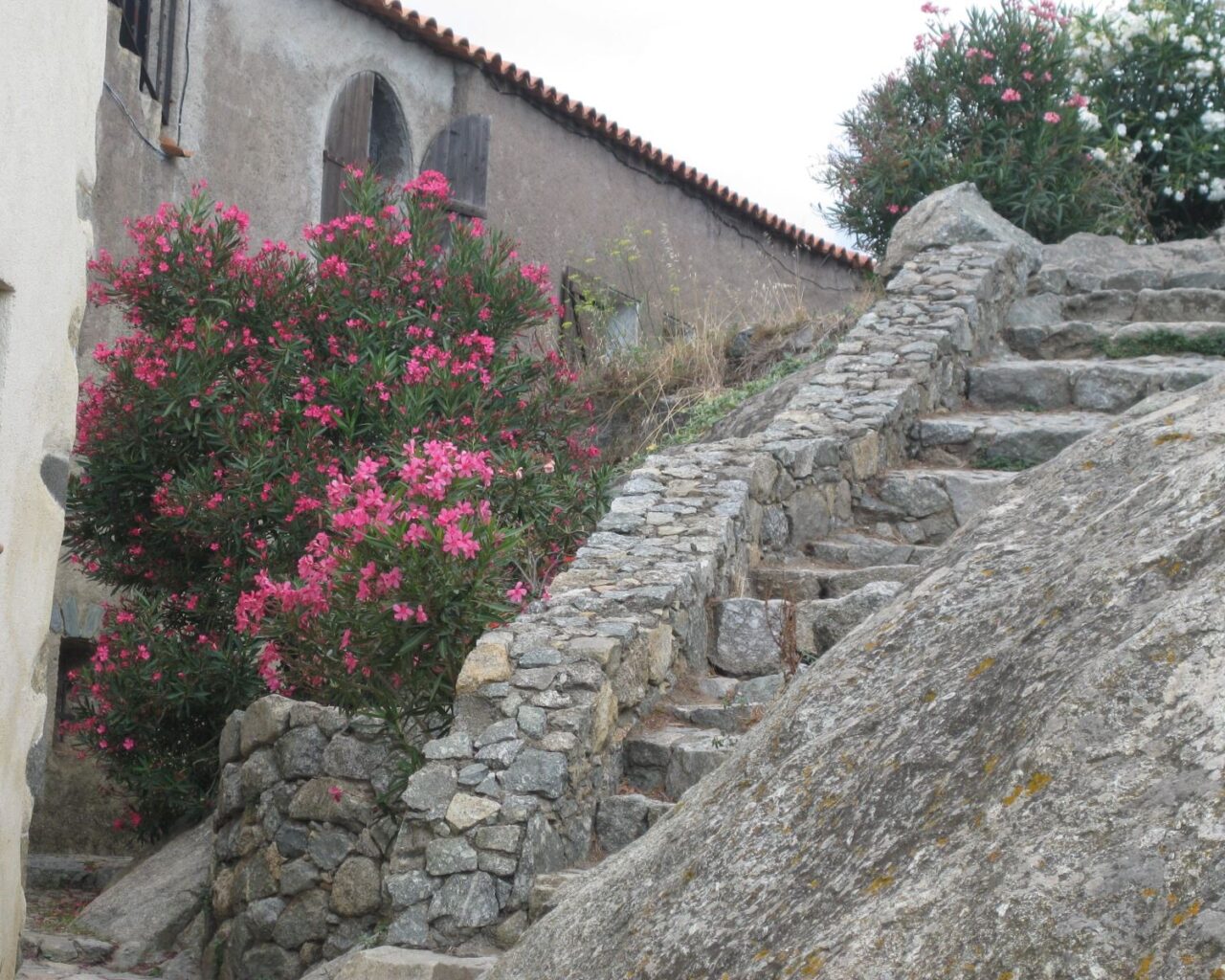 11 Escalier pour acceder au haut du village