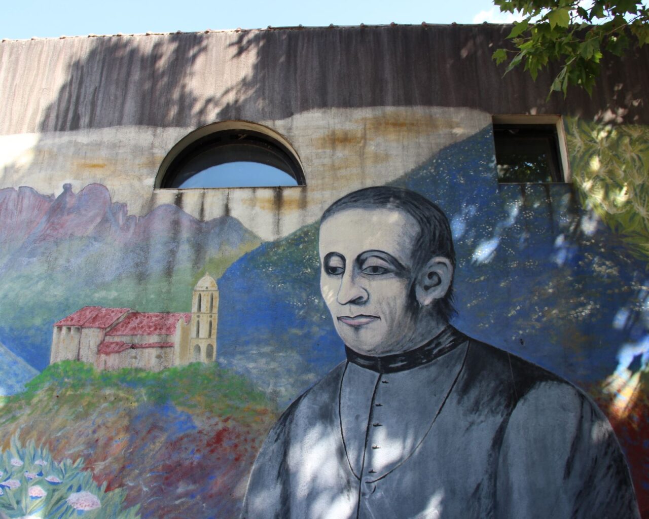 001 Fresque devant le couvent St François de Vico