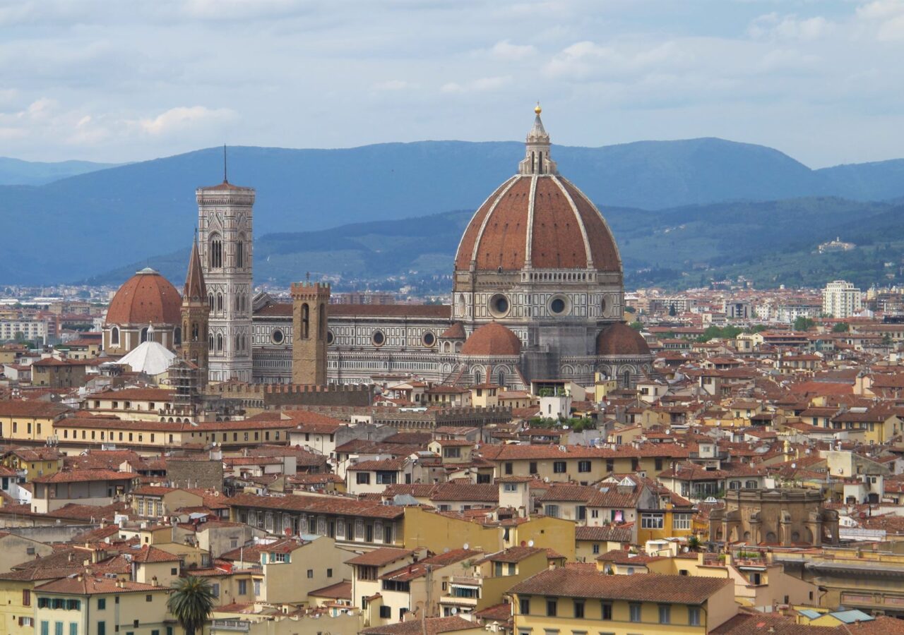 18 Vue sur la cathédrale Santa Maria del Fiore