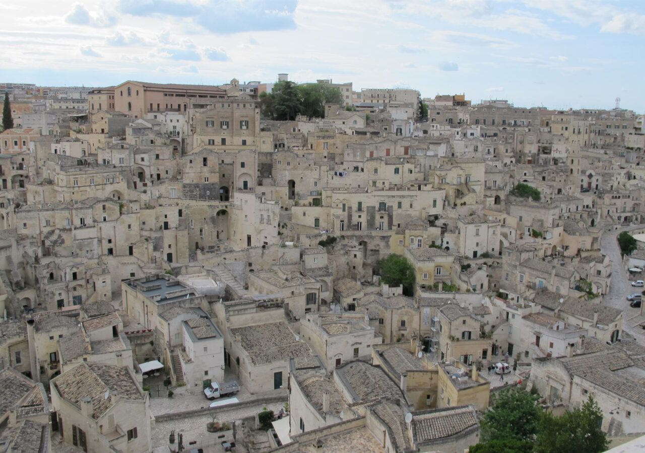 45 Vue sur Matera depuis le belvédère de la Cathédrale