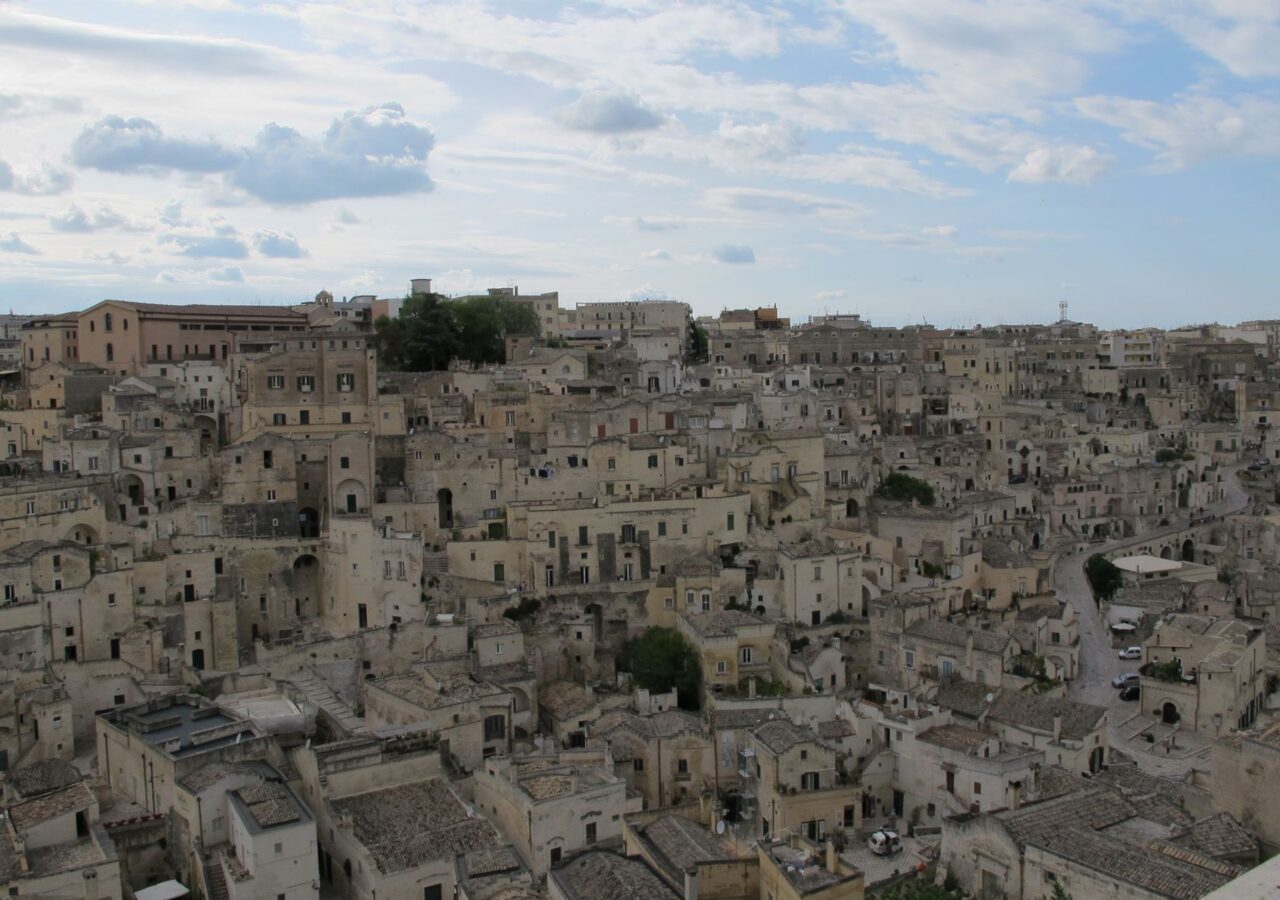 46 Vue sur Matera depuis le belvédère de la Cathédrale